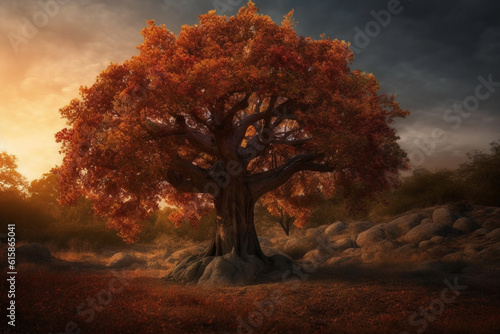 tree in the autumn