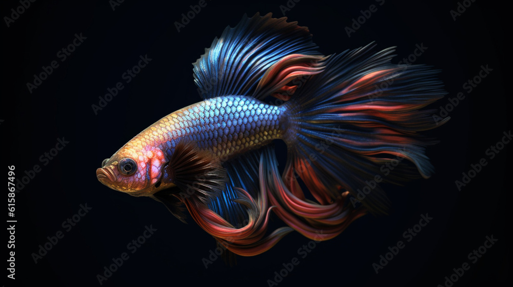 Fototapeta premium battle fish
