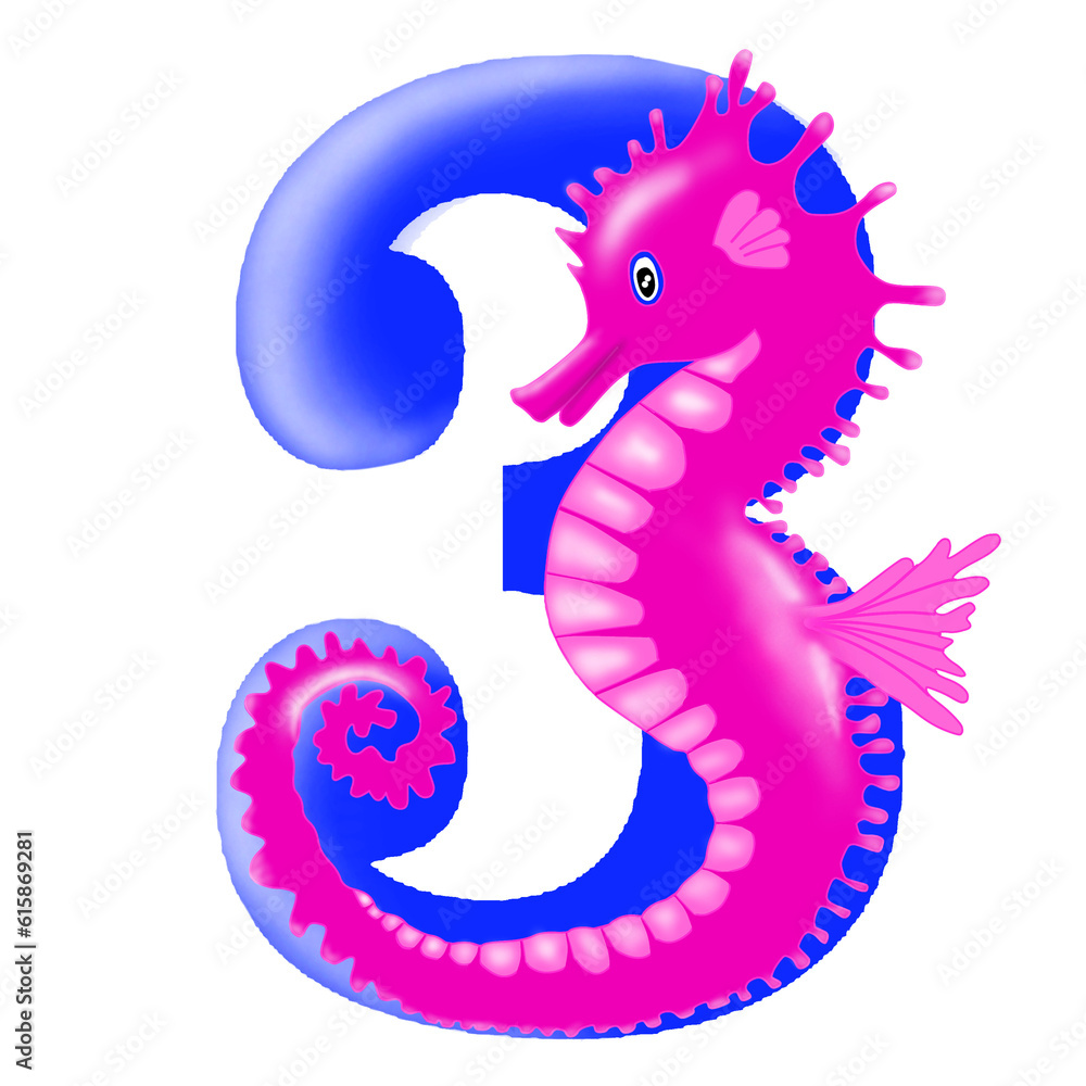 Obraz premium Number 