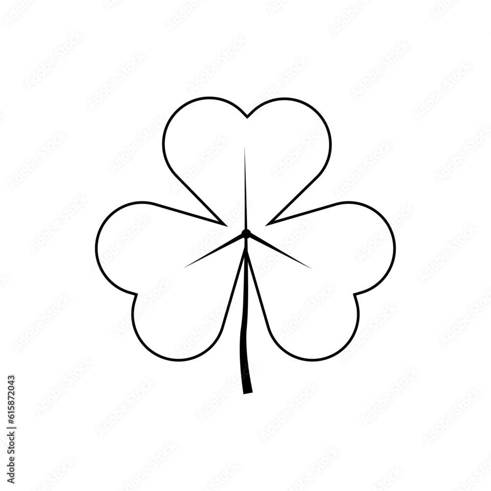Outline tree leaf vector illustration isolated on transparent background Outline tree leaf vector illustration isolated on transparent background