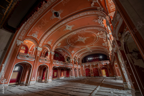 Exploring the Historic Abandoned Red Cinema and Abandoned Red Theatre in Miskolc  HungaryJourney Through Time and Culture