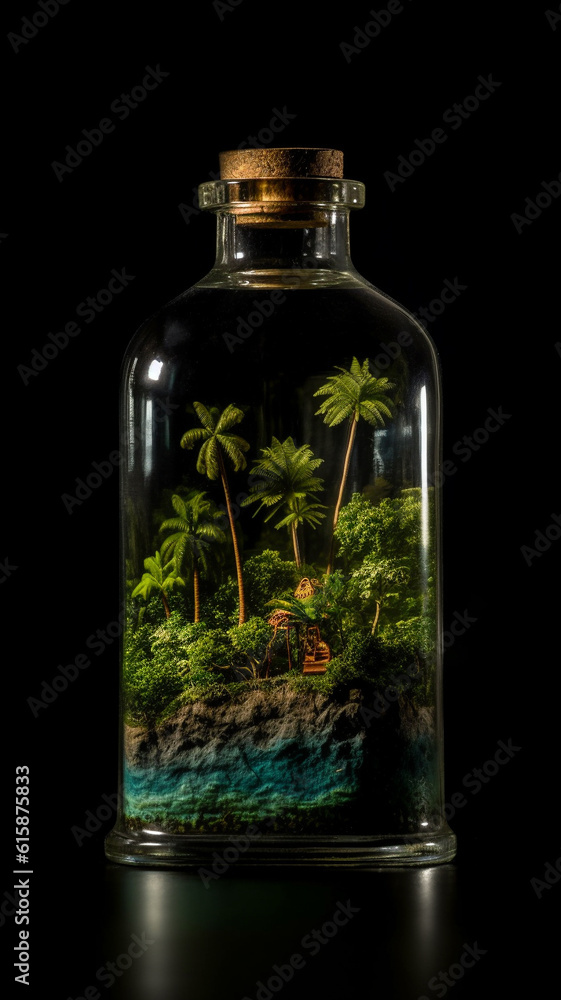 Forest in a bottle Forest in a bottle