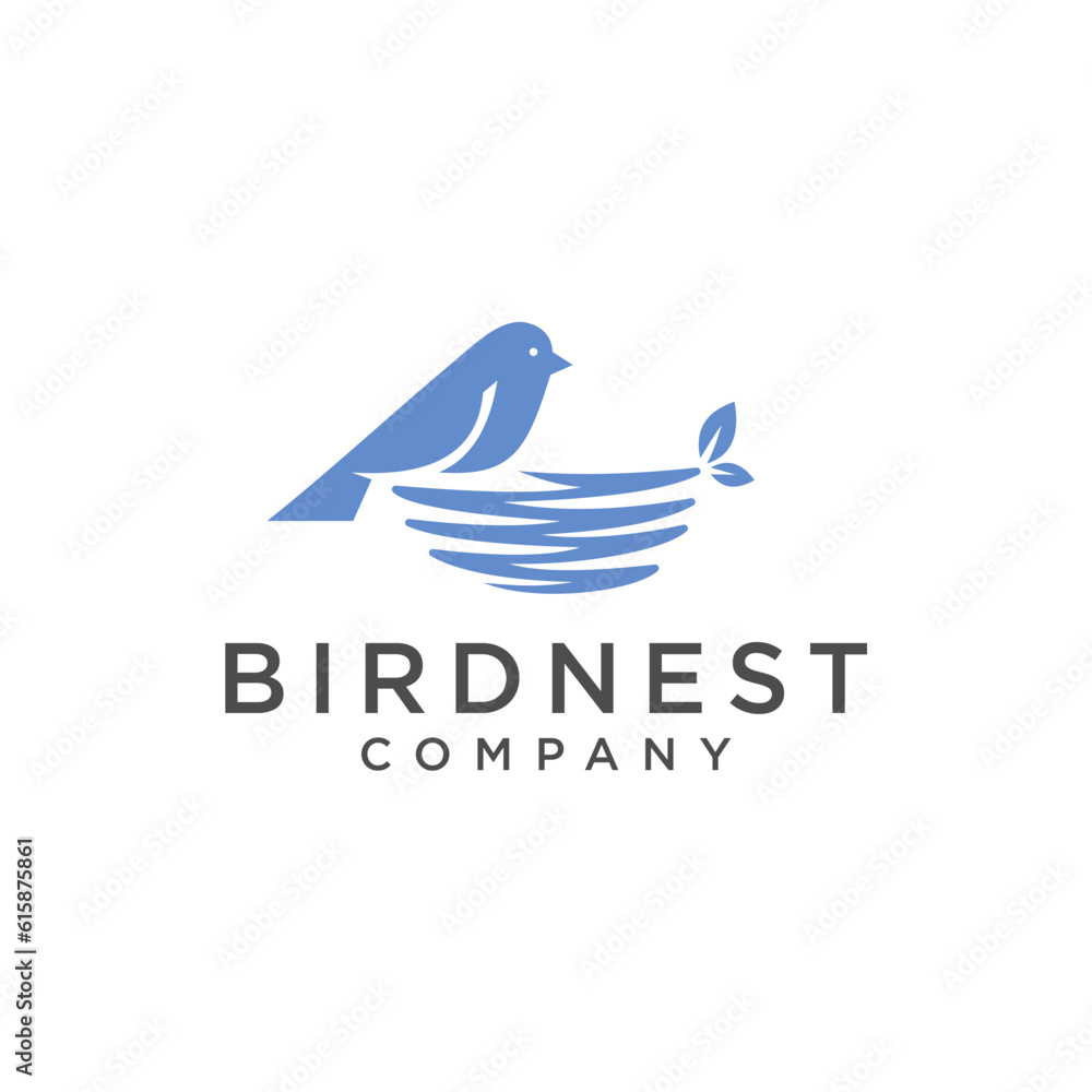 Nest Logo Design Vector for Icon and factory Logo Nest Logo Design Vector for Icon and factory Logo