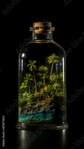 Forest in a bottle