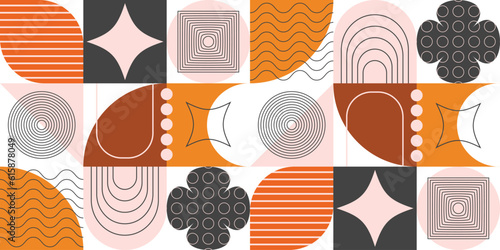 Geometric pattern. Seamless print. Vector geometric pattern.