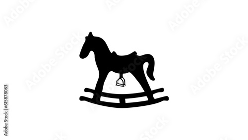 rocking horse silhouette