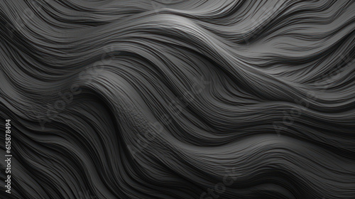 Obsidian Canvas: Exploring the Intricacies of Dark Graphite Texture. Generative AI