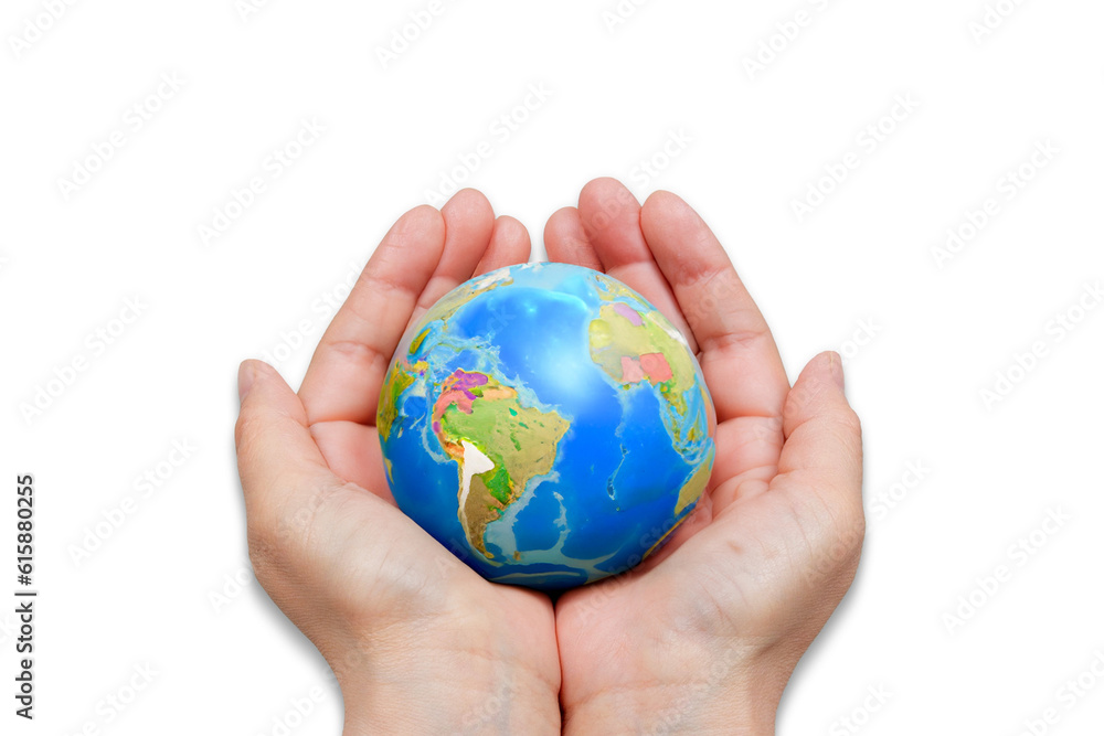 Earth day concept. Save earth. Human hands holding planet earth. Earth day concept. Save earth. Human hands holding planet earth.