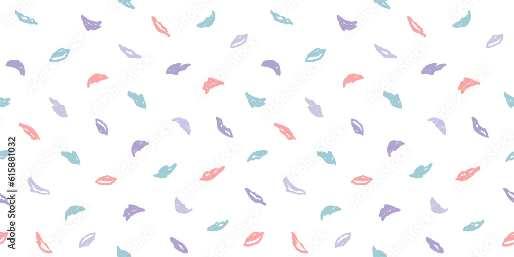 Delicate feather elements seamless pattern. Vector illustration for card, banner, invitation, social media post, poster, mobile apps, advertising.	