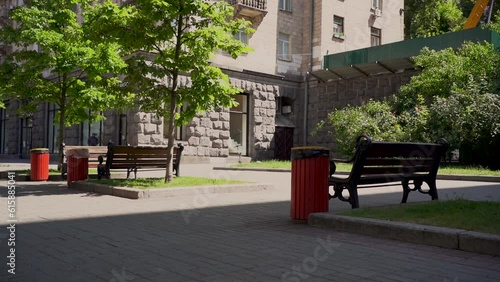 Kyiv, Ukraine - Khreshchatyk street in Kyiv. City centre