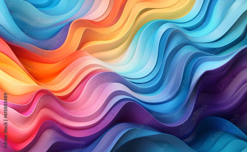 Experimental Palette Background. Dynamic Abstract Pattern. Vibrant Color Waves. Generative AI. Experimental Palette Background. Dynamic Abstract Pattern. Vibrant Color Waves. Generative AI.