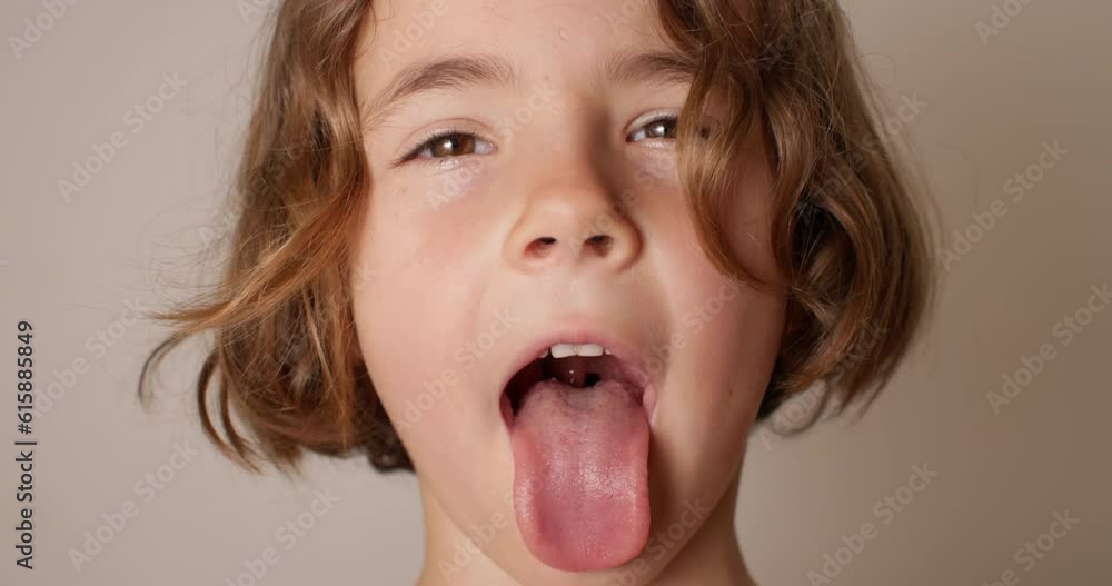Pediatric Oral Examination: Educational Video Demonstrated by an 5-Year-Old. High quality 4k footage Pediatric Oral Examination: Educational Video Demonstrated by an 5-Year-Old. High quality 4k footage