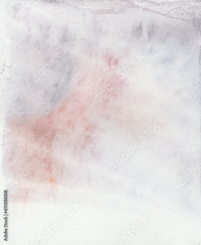 watercolor painted background in light and pastel shades blue purple pink