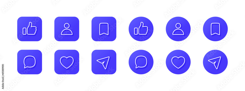 Social network icons set. Functional icons. Contact information icons. Vector scalable graphics Social network icons set. Functional icons. Contact information icons. Vector scalable graphics