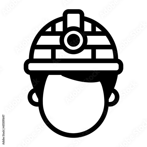 archaeologist line icon