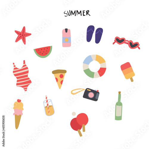 Summer Time Icons