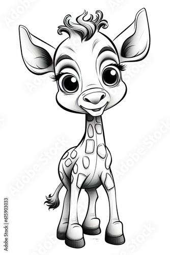 Cute Kawaii Giraffe