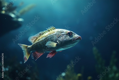 underwater fish. Generated by Ai. © Fotograf