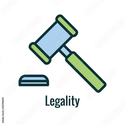 Company Analysis Factor Icon Depicting Pestel Method