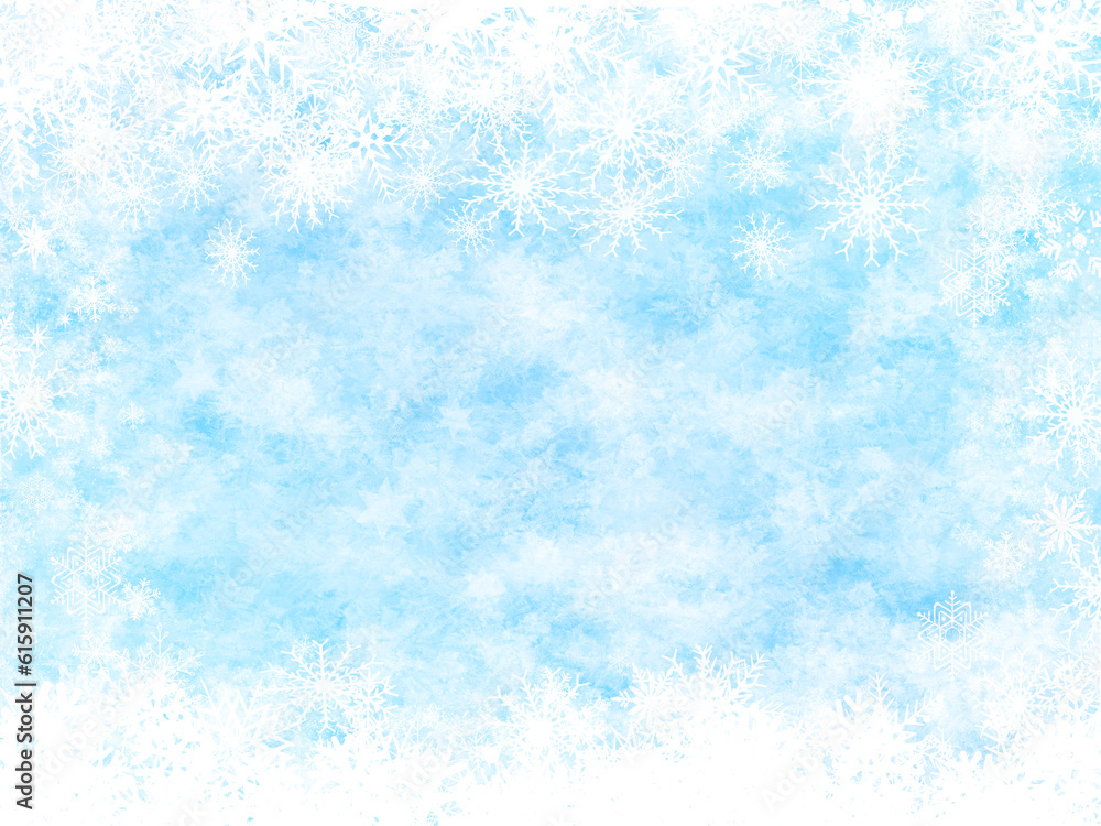 Christmas background with falling snowflakes Christmas background with falling snowflakes