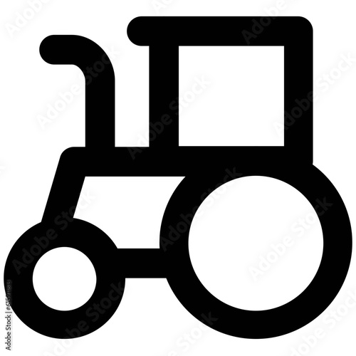 Set of Transport Bold Line Icons