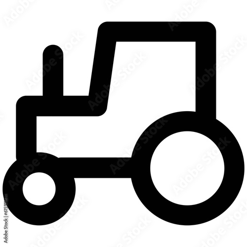 Set of Transport Bold Line Icons