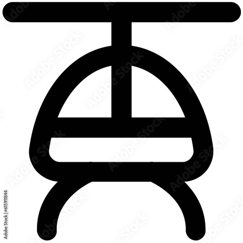 Set of Transport Bold Line Icons