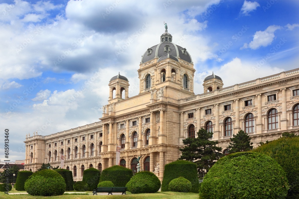 Natural History Museum of Vienna in Austria