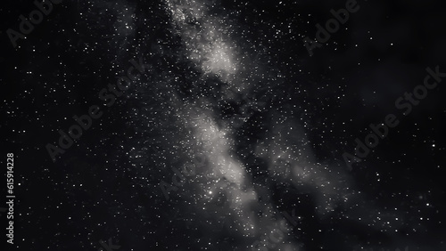 Starry sky. Milky Way on the night sky with stars. Nebula with constellations. Textured image