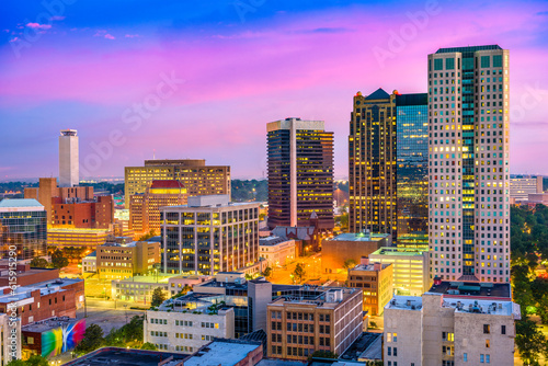 Birmingham, Alabama, USA downtown city skyline. © Designpics