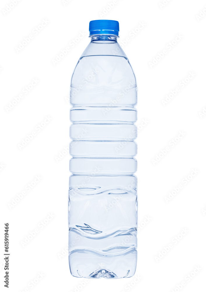 Bottle of healthy still mineral water on white background. Large two liter bottle Bottle of healthy still mineral water on white background. Large two liter bottle