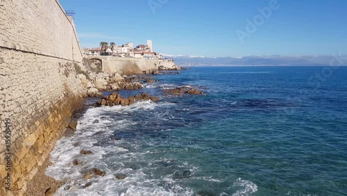 The city of Antibes, south of France