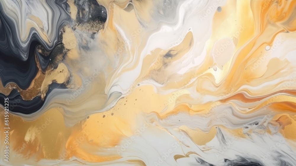 Obraz premium Abstract watercolor paint background colour with liquid fluid texture for background.Hand painted abstract background.Highest Quality Image