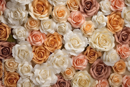 bouquet of roses. Generative AI