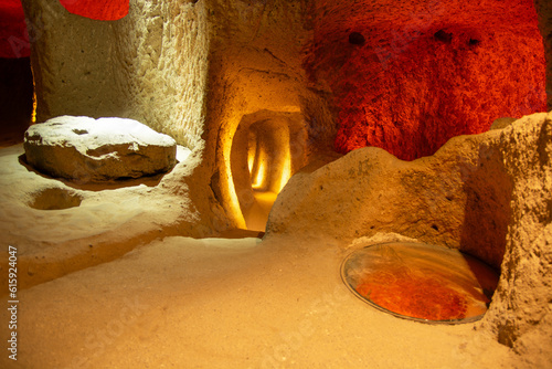 Kaymakli Underground City, Nevsehir, Turkey photo