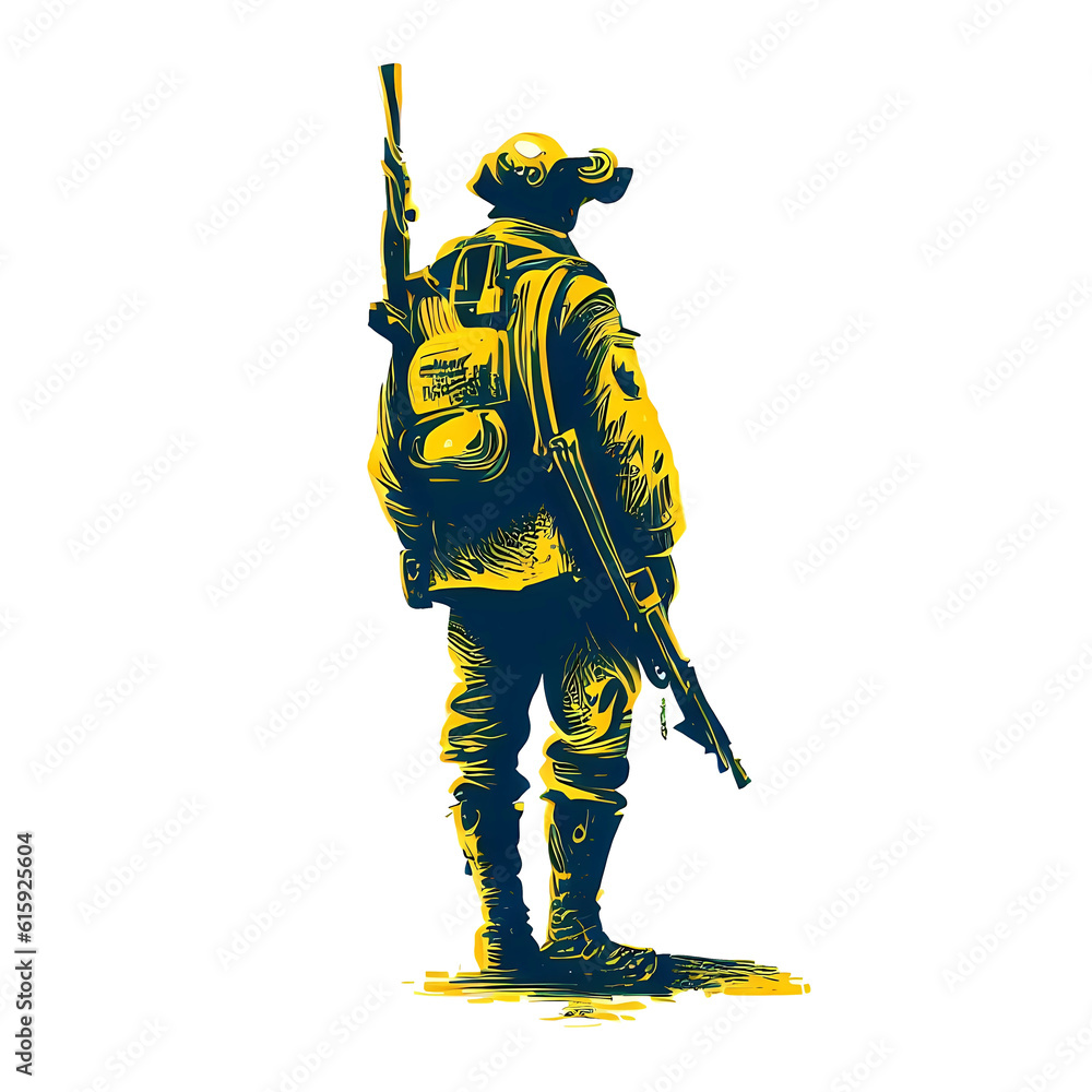 Soldier. Generative AI.