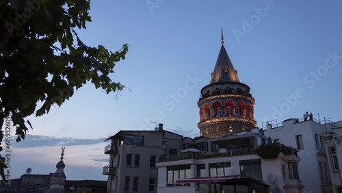 Tower Sunset Timelapse