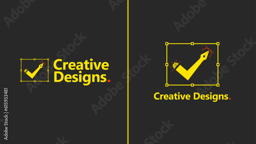 Creative Logo Design, Graphic Designers logo design, Logo Design for artists, Logo design for creative artists, Creative art logo, art logo design, logo mark