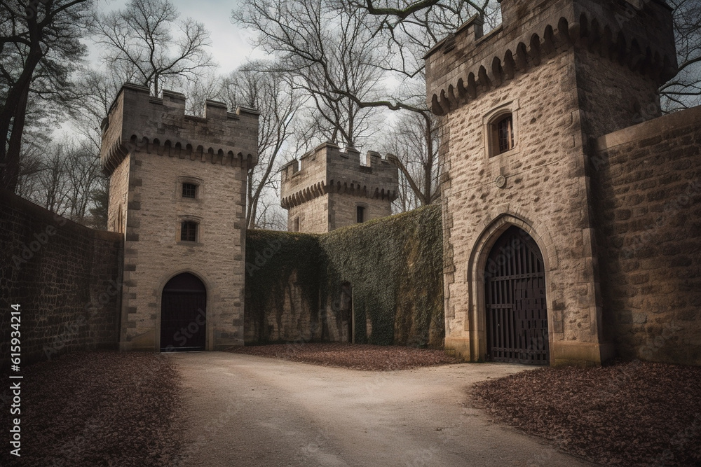 old castle gates old castle gates