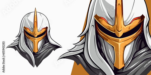 Arabian Knight Logo: Powerful Illustration Vector for Elite Sport and E-Sport Teams