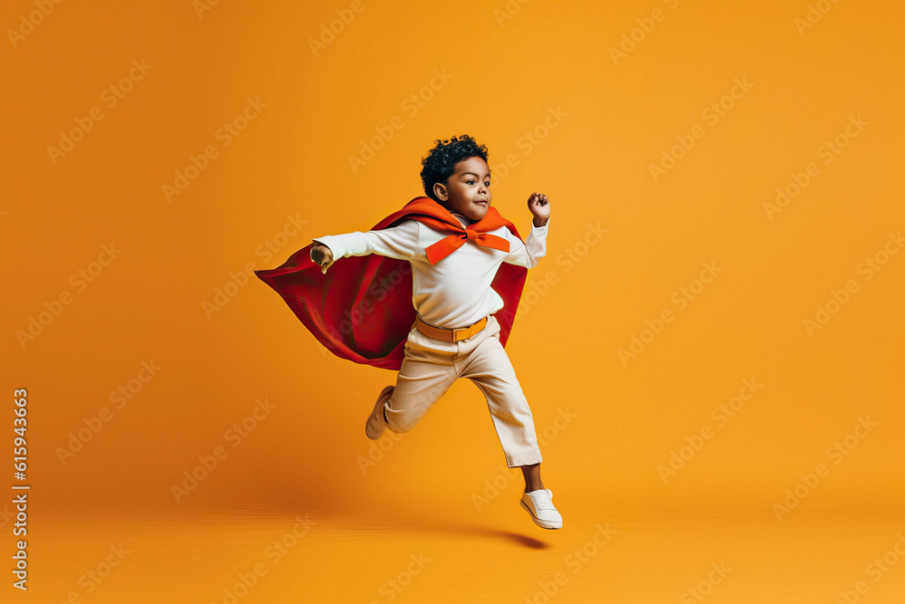 superhero child ai generated