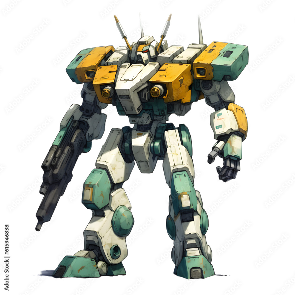 robot cyborg soldier, anime mecha battle suit robot cyborg soldier, anime mecha battle suit