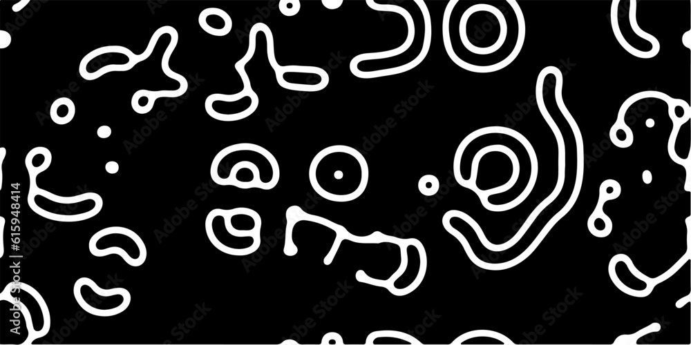 Abstract black and white organic pattern created using a computer generative algorithm called reaction-diffusion. Abstract black and white organic pattern created using a computer generative algorithm called reaction-diffusion.