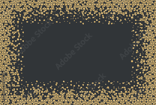 Photography Mosaic gradient design in authentic Arabian style.