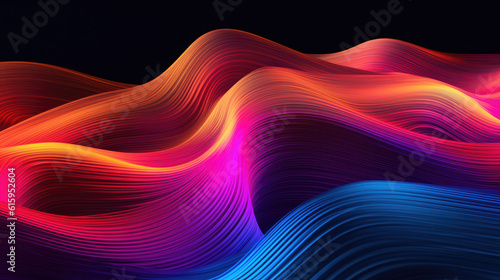 Futuristic Light flowing concept  Used as wallpaper