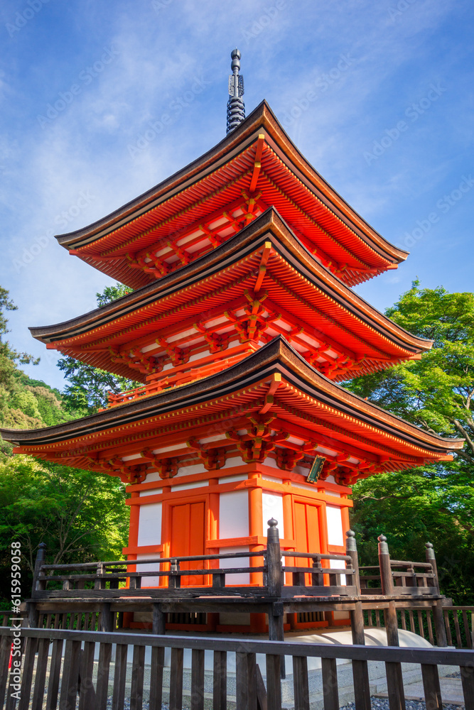 Pagoda at the kiyomizu-dera temple, Gion, Kyoto, Japan Pagoda at the kiyomizu-dera temple, Gion, Kyoto, Japan