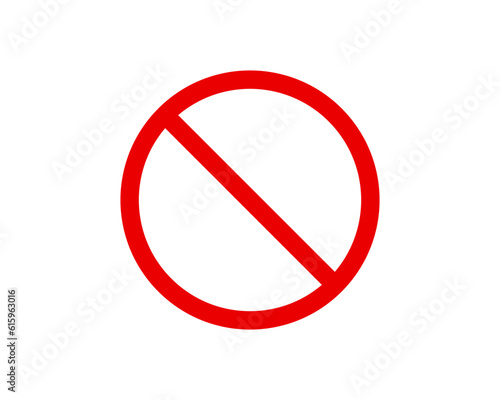 No symbol. Vector no sign. Red warning sign. Prohibition icon. Free Download No symbol. Vector no sign. Red warning sign. Prohibition icon. - GFXLoad