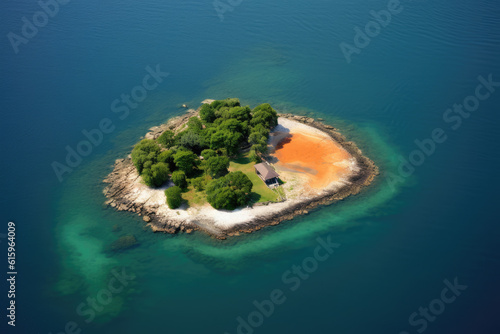 view of small island