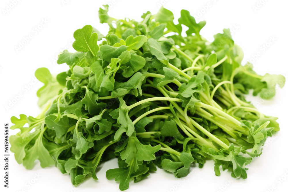 Fresh green isolated on white Fresh green isolated on white