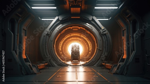 Spaceship door.